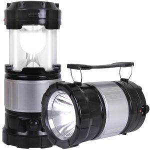 Rothco 6-Bulb LED Solar Powered Collapsible Lantern & Flashlight