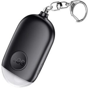 Crow Alert Rechargeable SOS LED Personal Panic Alarm 130dB