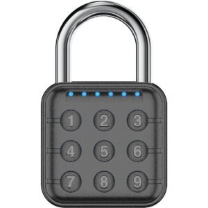 GorillaLock Portable Waterproof Keyless Electronic Keypad Padlock