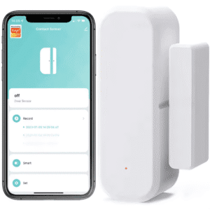 Crow Alert Smart WiFi Magnetic Contact Window & Door Intruder Alarm