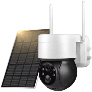 SpyWfi Auto Tracking PTZ Night Vision Solar Security Camera 2K UHD WiFi