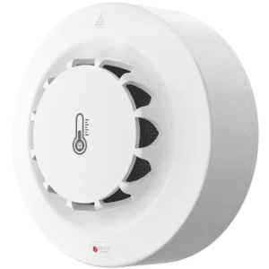 Crow Alert Smart WiFi Smoke & Temperature Detector Alarm 80dB